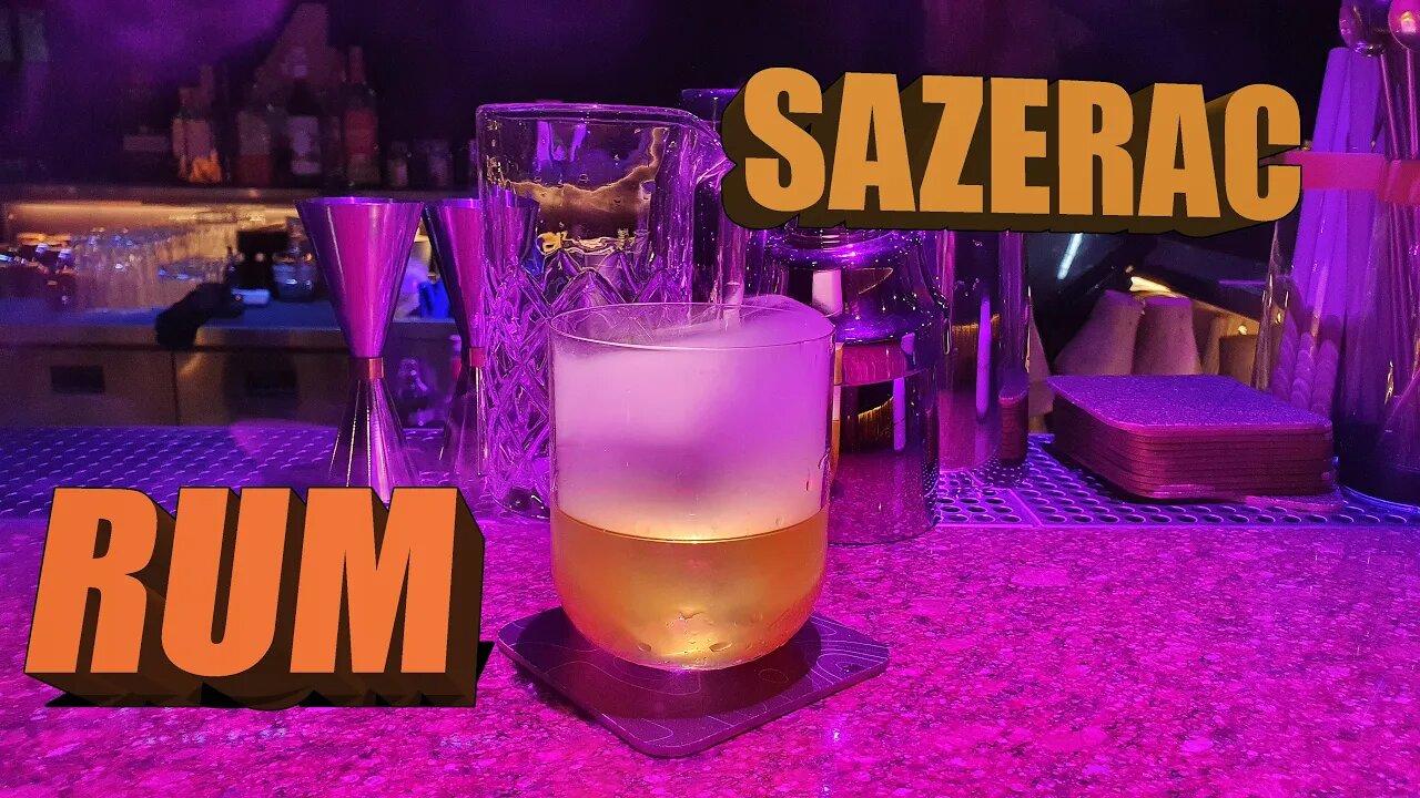 How to make twist on SAZERAC by Mr.Tolmach