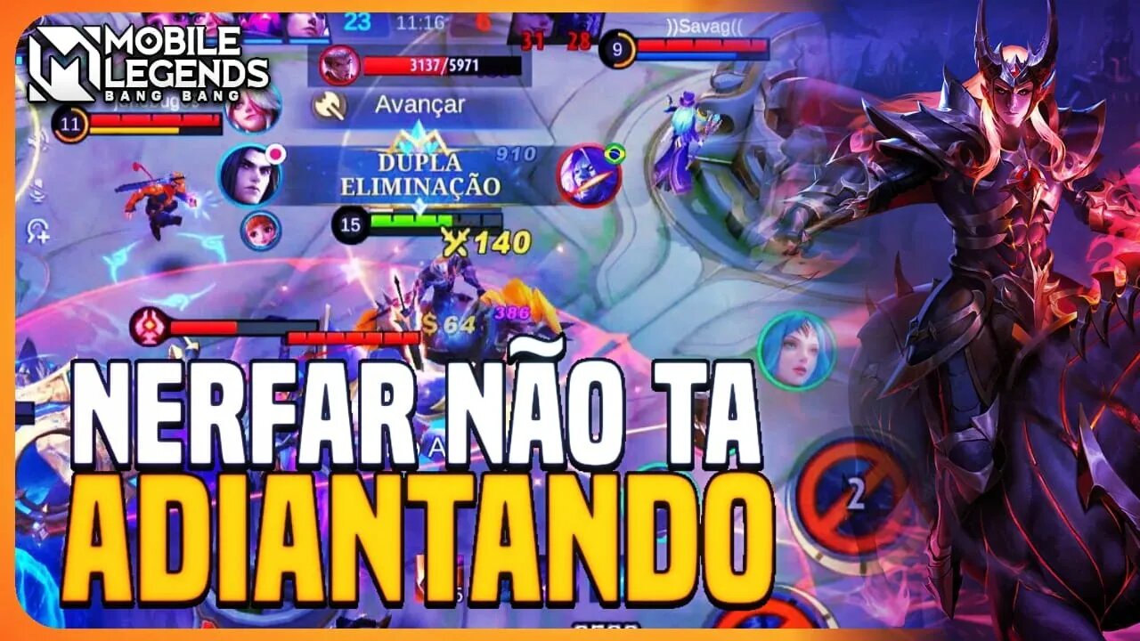 PODE NERFAR DNV MOONTON, OLHA ESSE BONECÃO | MLBB