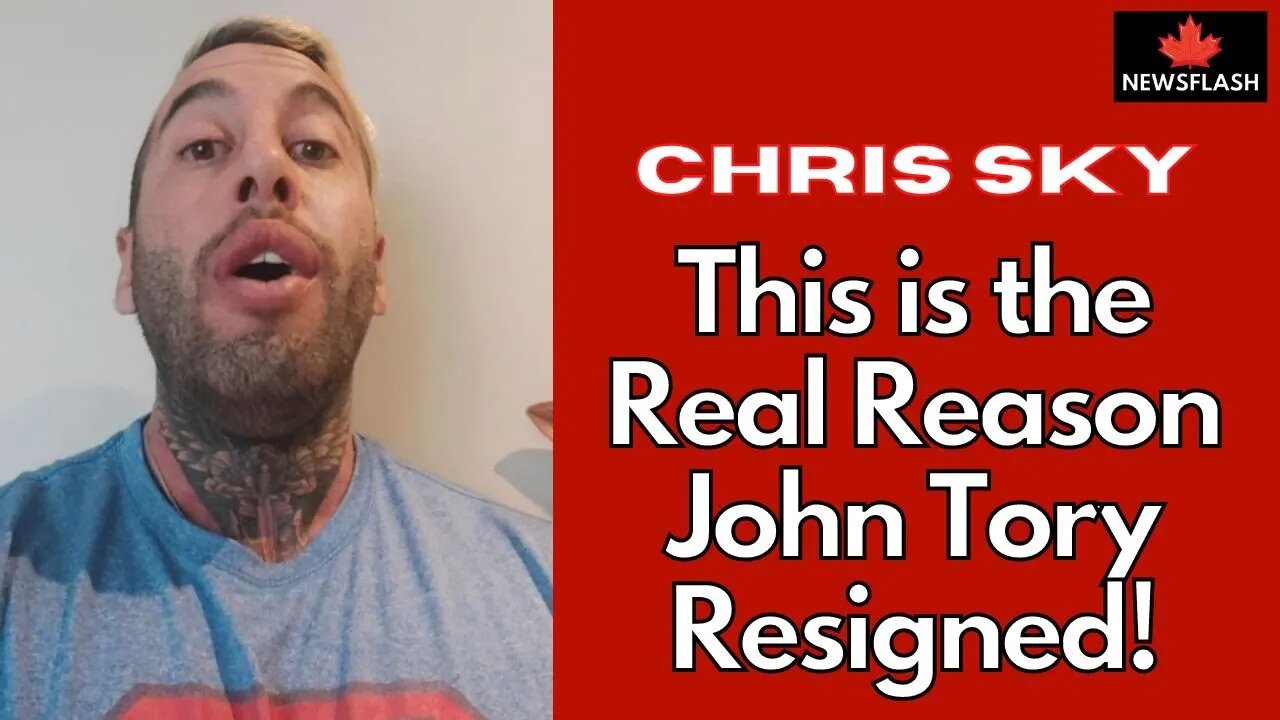 Chris Sky: THE REAL REASON John Tory Resigned! I Did Some Digging!