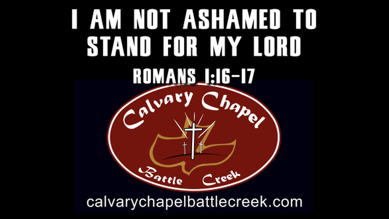 May 5, 2024 - I Am Not Ashamed to Stand For My Lord