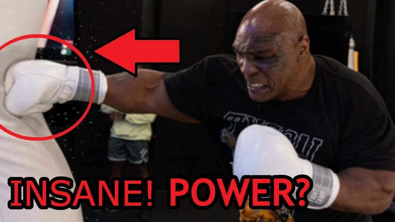 *LEAKED* OLD MIKE TYSON SHOWING OFF HIS POWER!👀 SENDS BOXING VIDEO LESSON TO JAKE PAUL... RIP💀[2024]