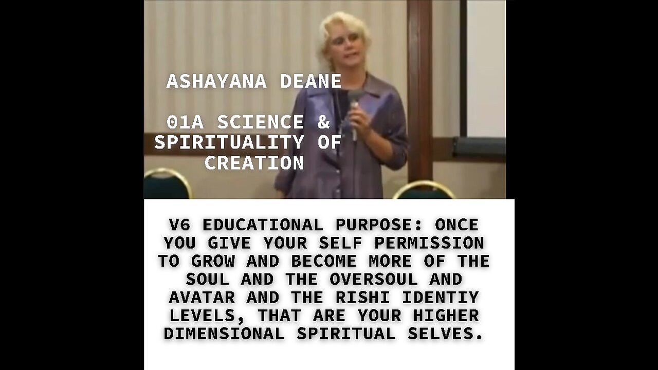 V6 EDUCATIONAL PURPOSE: ONCE YOU GIVE YOUR SELF PERMISSION TO GROW AND BECOME MORE OF THE SOUL AND T