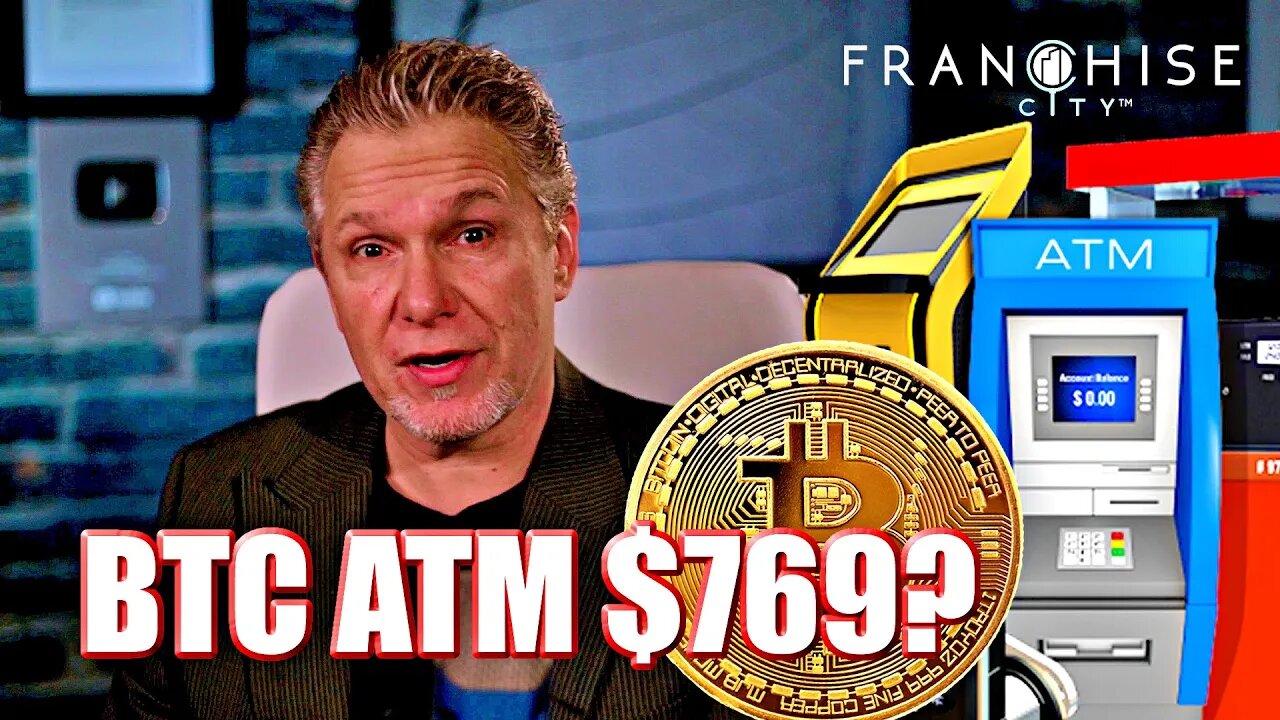 Passive Income with a Bitcoin ATM Business? From $769!