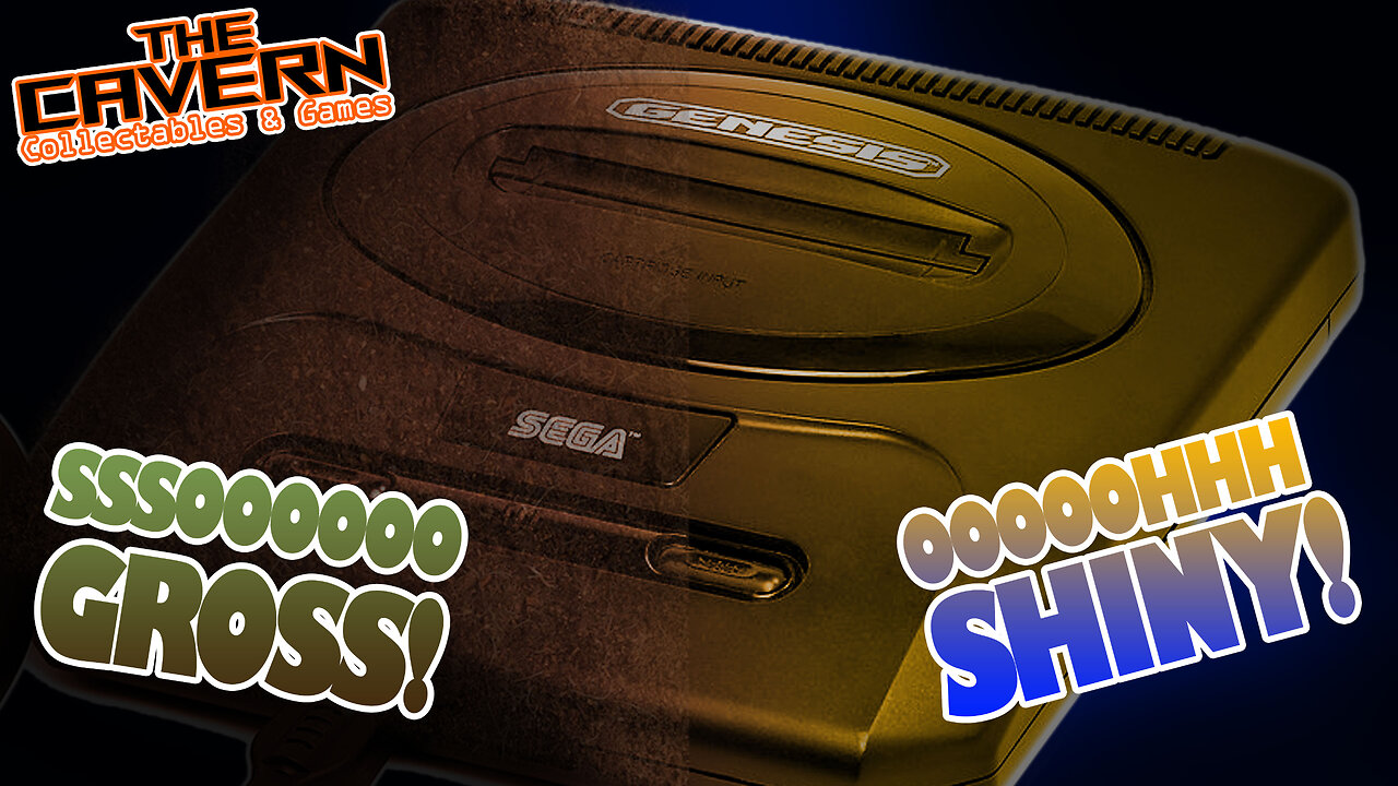 Sega Genesis Model 2 (Gross! Lets Clean!)