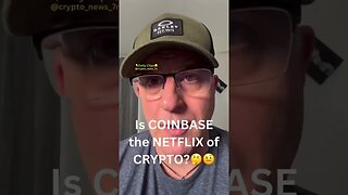 Is COINBASE the NETFLIX of CRYPTO?🤔🤨 #netflix #coinbase #binance #crypto #bullmarket #bearmarket