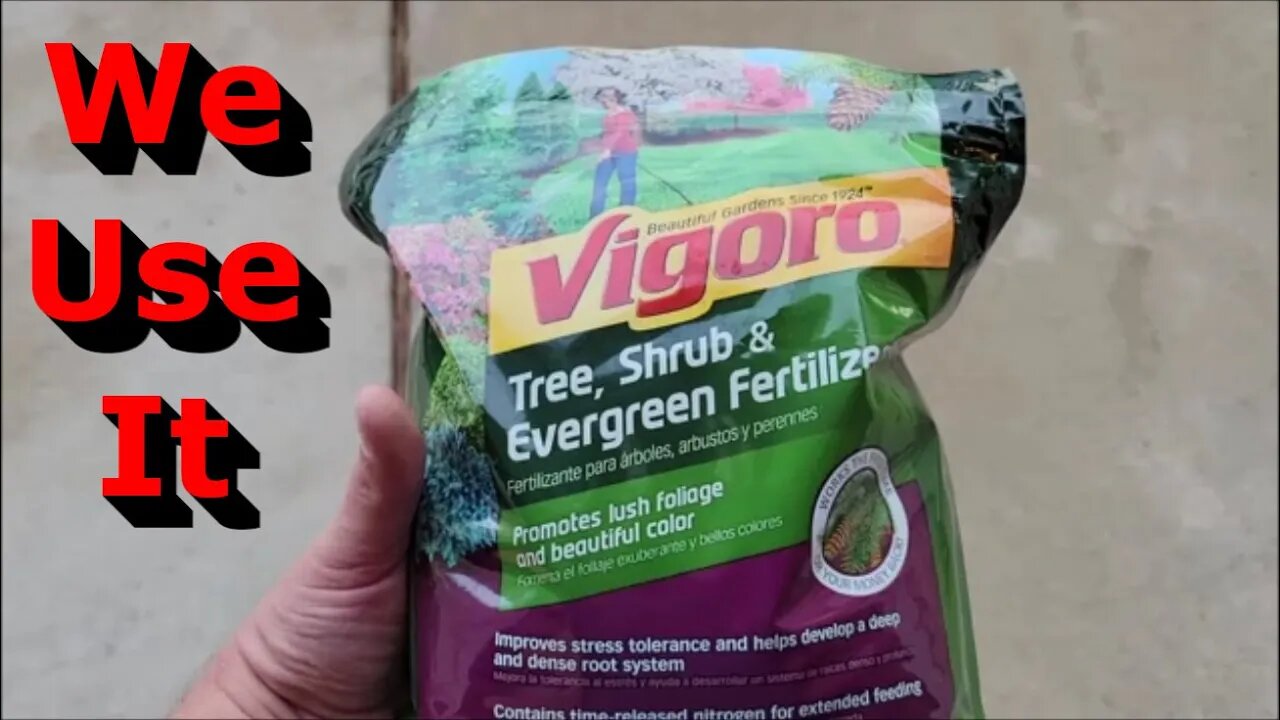 Why We Use It - Vigoro - Tree, Shrub & Evergreen Plant Food