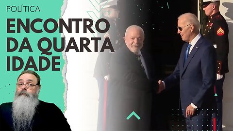 LULA vai beijar o ANEL do BIDEN, mas ENCONTRO não TERMINA BEM para NENHUM dos DOIS