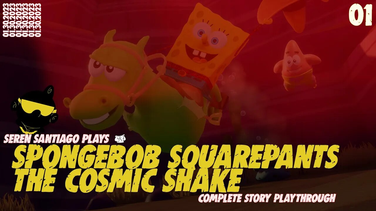 THE ROAD TO MANTA FE! - Spongebob Squarepants: THE COSMIC SHAKE - Episode 1 (Gameplay Review)