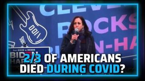 Kamala Harris Takes Credit For Trump's Wall! Claims 2/3 Of Americans Died During COVID