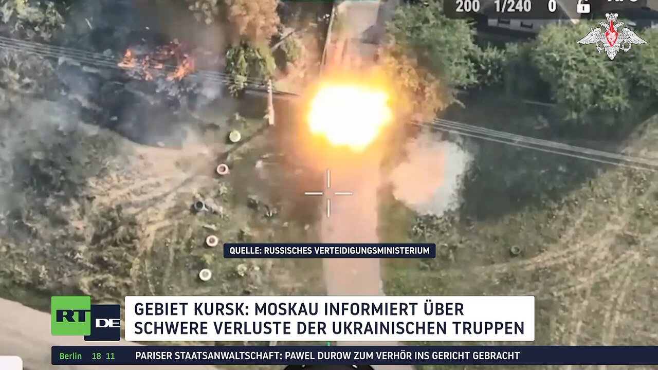 Gebiet Kursk: Schwere Verluste für Kiew – Russische Truppen rücken weiter im Donbass vor