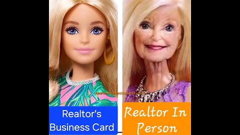 Realtor's Business Card vs. In Person 🏢😂🏘