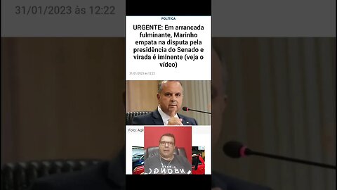 Você acredita que a vitória é certa para o novo presidente do senado?