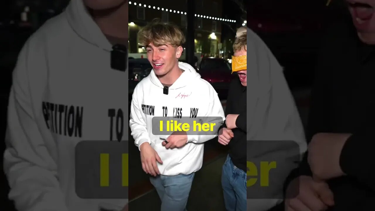 SHE MUST REALLY LIKE HIM