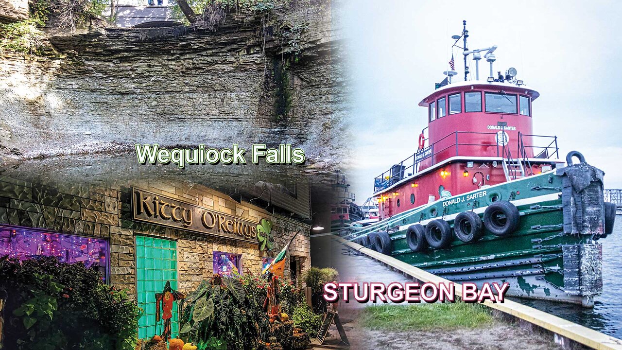 A Saturday Wisconsin Adventure: Wequiock Falls, Sturgeon Bay, and Unexpected Finds