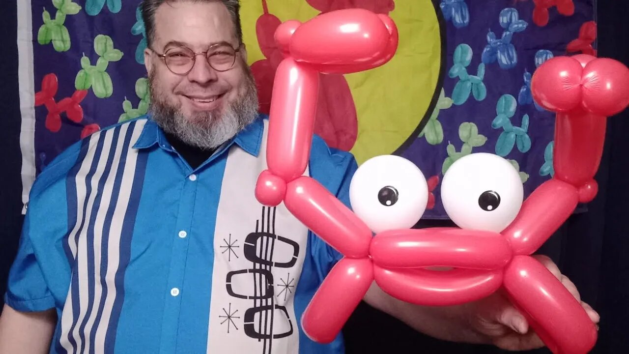 Pass or Fail? A 4 Balloon Crab - Day 97 - 365 Days of Balloons