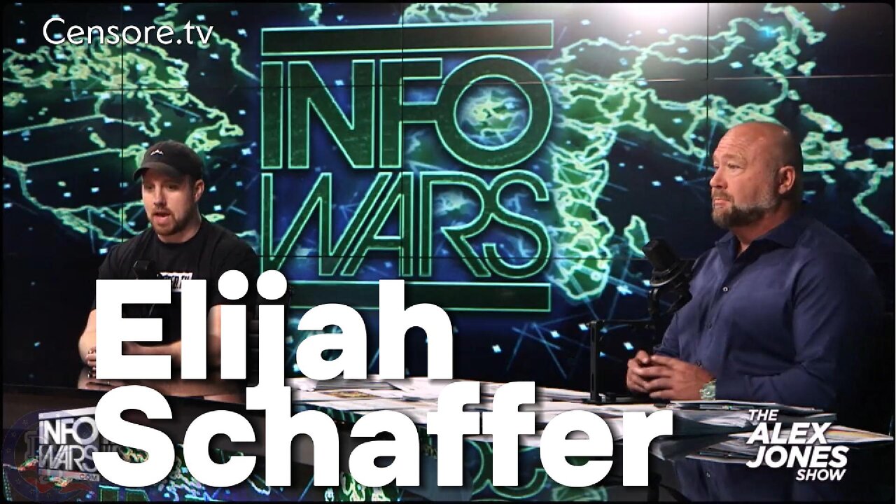 Alex Jones interview with Elijah Schaffer from Slightly Offensive Cernsored.tv