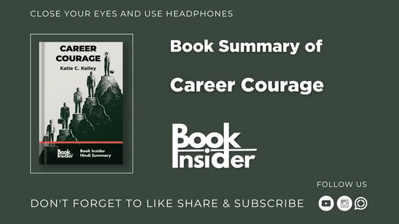 career courage book insider