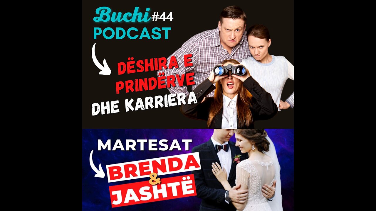 #44 - Dëshira e prindërve, karriera & martesat ndër-raciale | BUCHI PODCAST SHQIP | Pjesa e dytë