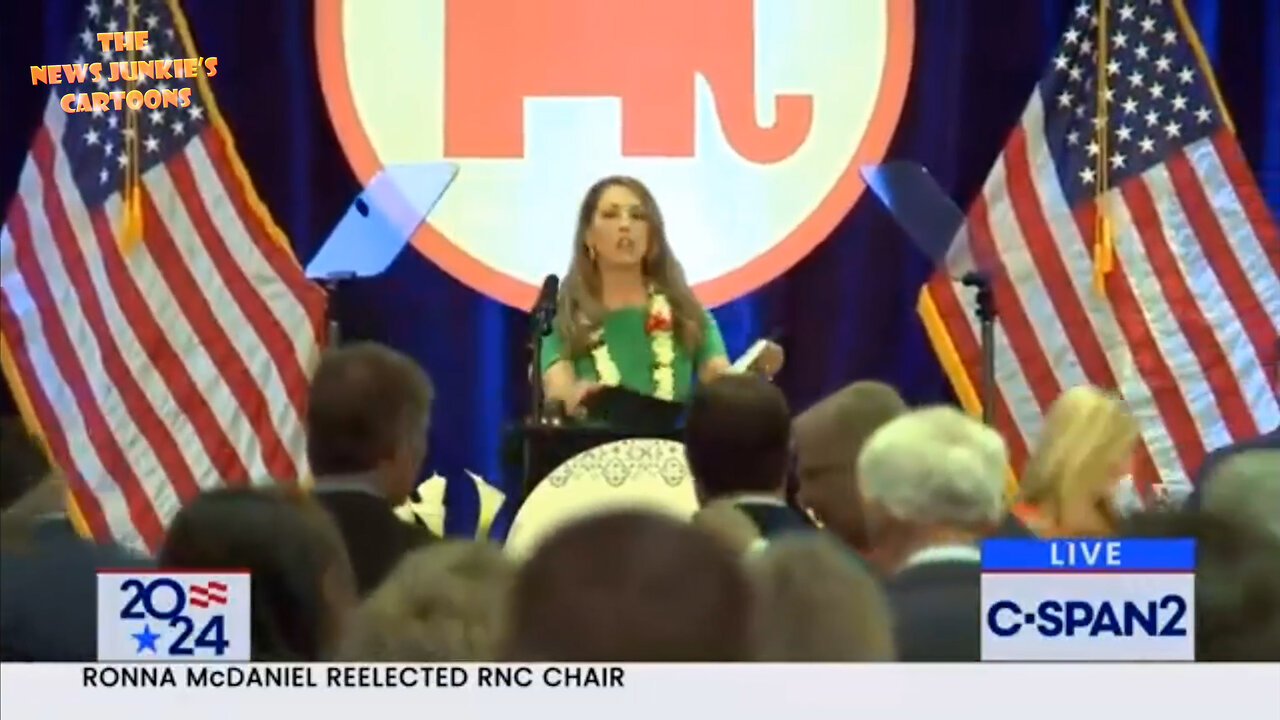 RNC Chairwoman Ronna McDaniel has been re-elected.