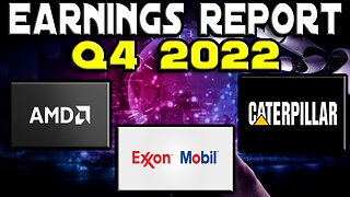 Earnings Review + Stock Analysis | AMD, Exxon Mobil, and Caterpillar