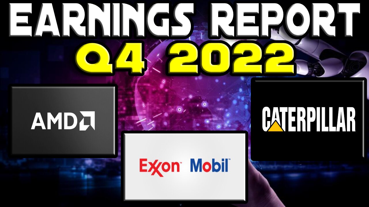 Earnings Review + Stock Analysis | AMD, Exxon Mobil, and Caterpillar