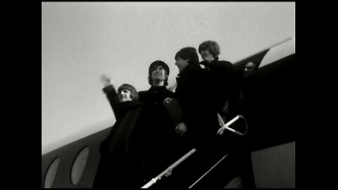 Arrival of Beatles to Salzburg Airport