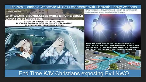 The NWO London & Worldwide Kill Box Experiments With Electronic Energy Weapons