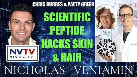 Chris & Patty Discuss Scientific Peptide Hacks Skin & Hair with Nicholas Veniamin