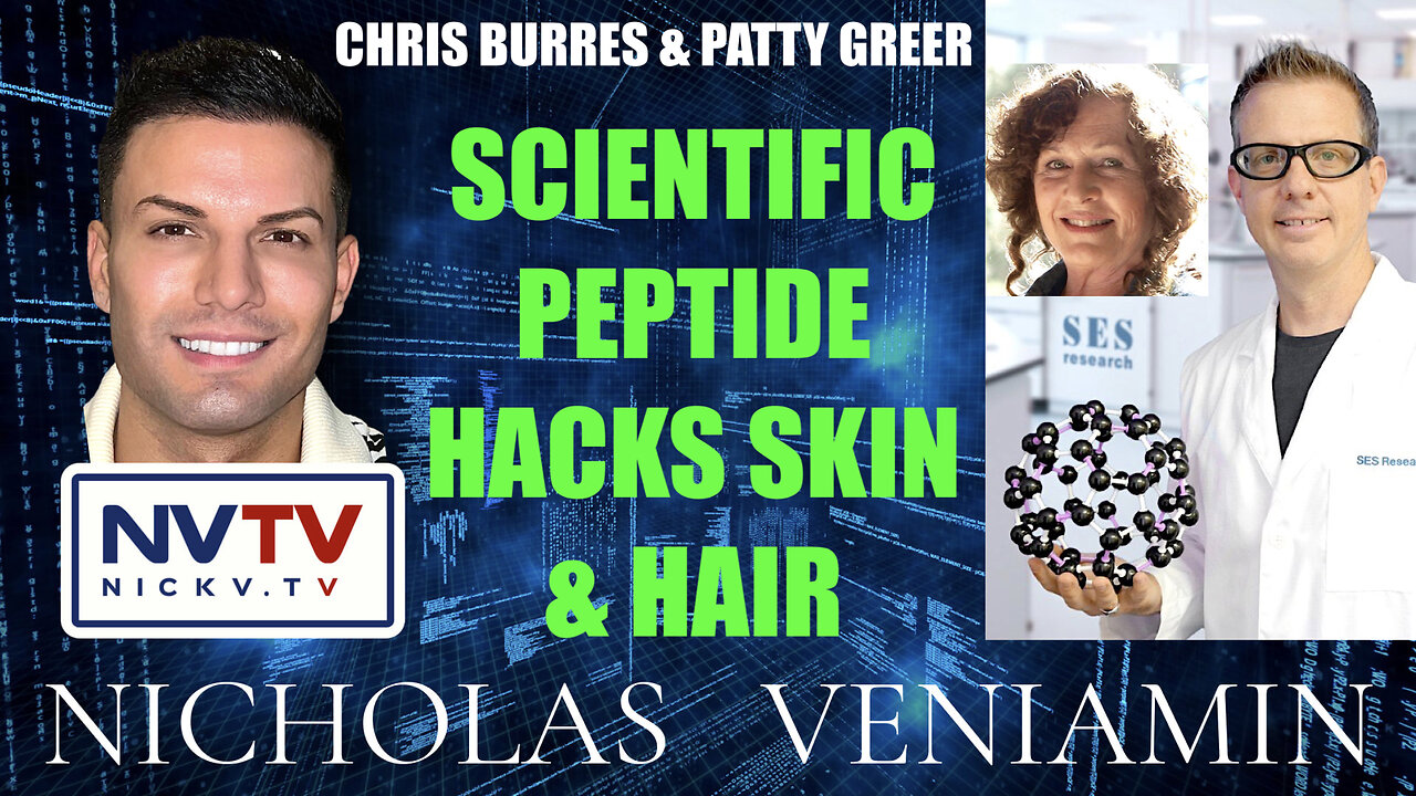 Chris & Patty Discuss Scientific Peptide Hacks Skin & Hair with Nicholas Veniamin