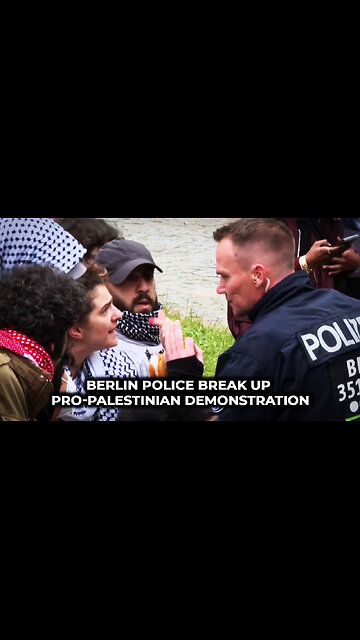 Berlin Police Break Up Pro-Palestinian Demonstration