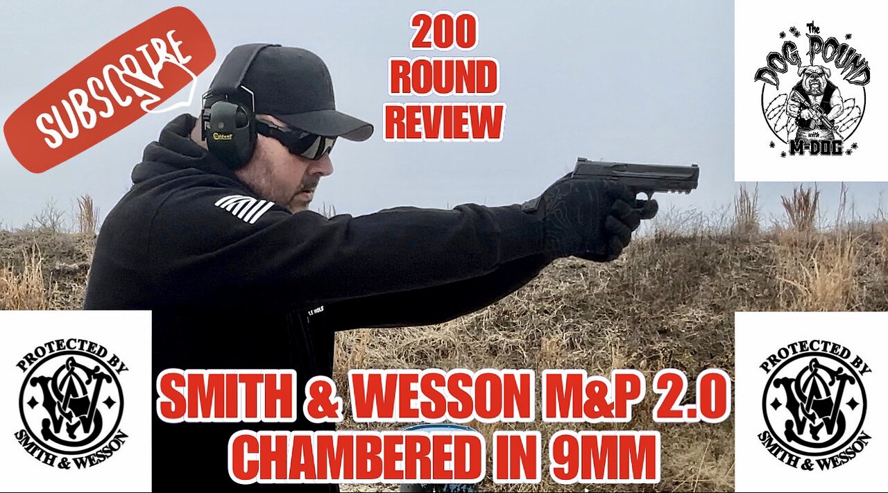 SMITH & WESSON M&P 2.0 9MM 200 ROUND REVIEW!