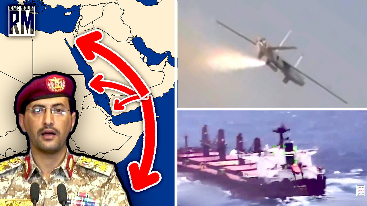 Yemen Wreak HAVOC on Zionist Trade, Insane Drone Footage Published