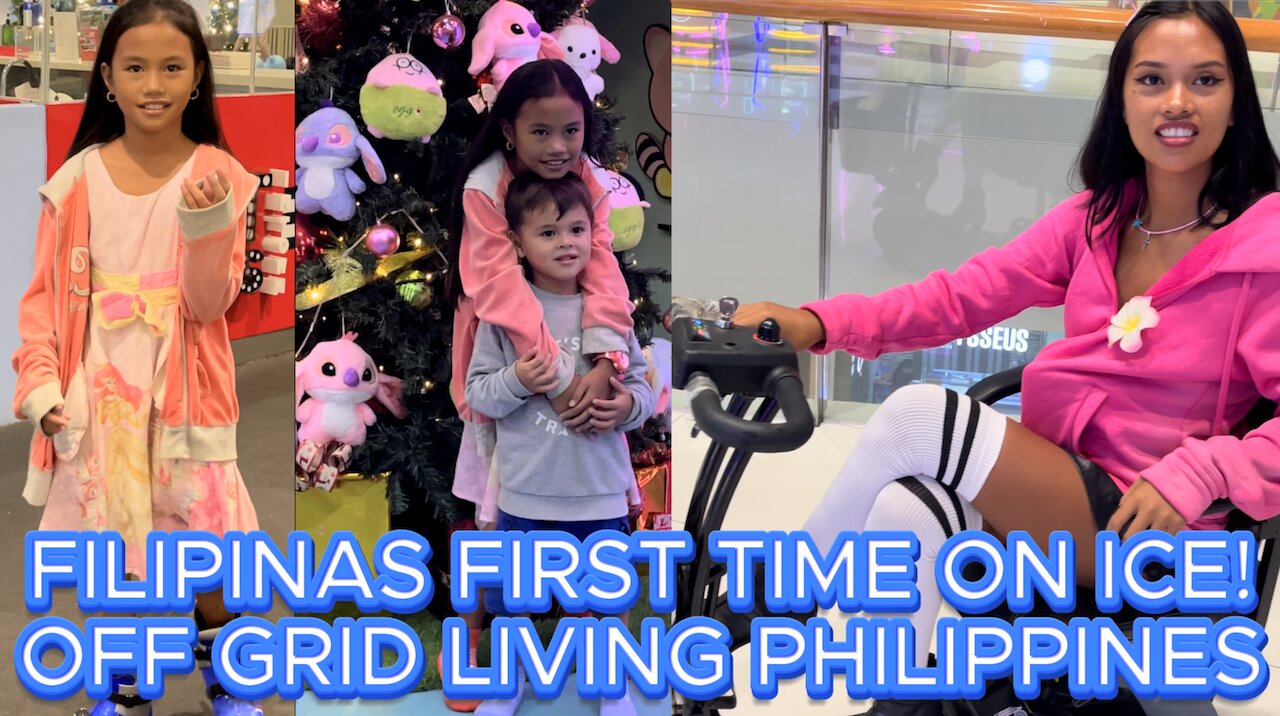 🇵🇭 MORENA BARBIE'S SISTER'S BIRTHDAY ICE & ROLLER SKATING Thanks David! Travel Living Philippines