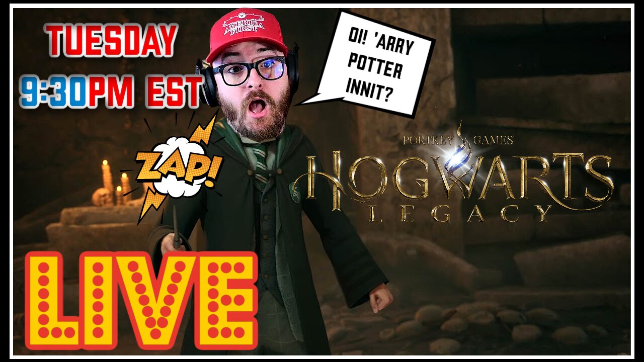 THAT Wizard Game! | Hogwarts Legacy | Part 1