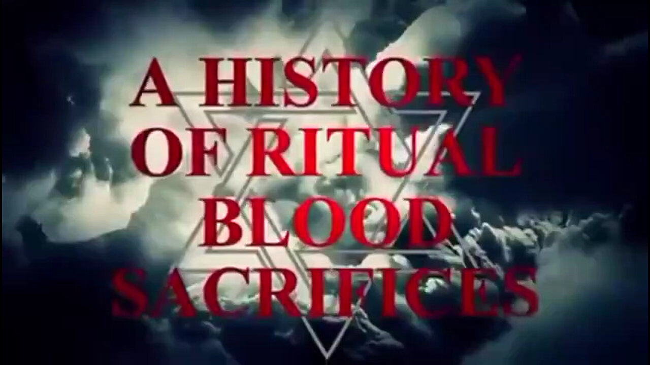 A History of Ritual Blood Sacrifice - Jewish Ritual Murder