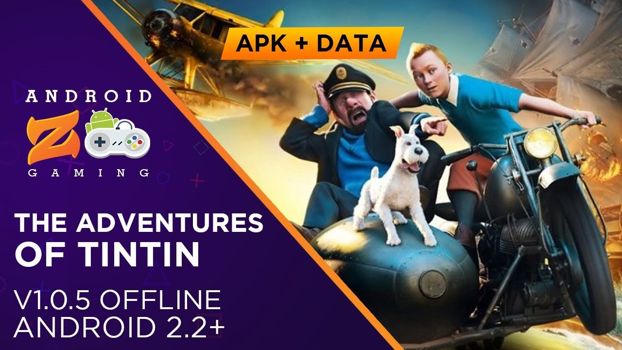 The Adventures of Tintin - Android Gameplay (OFFLINE) 791MB+