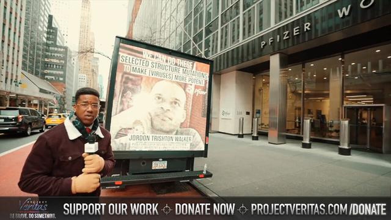 BLACKHANNITY OF PROJECT VERITAS PAYS PFIZER HQ A VISIT | PROJECT VERITAS