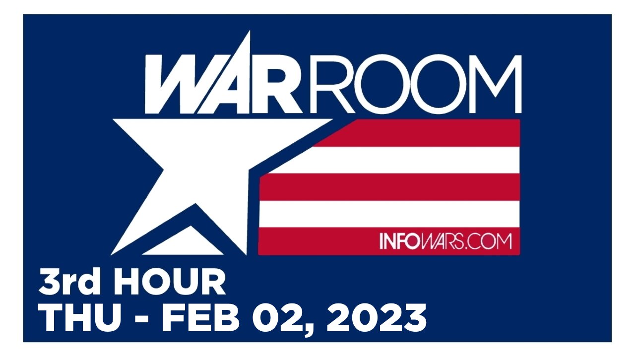 WAR ROOM [3 of 3] Thursday 2/2/23 • (NEW) PROJECT VERITAS PFIZER VIDEO, News, Reports & Analysis