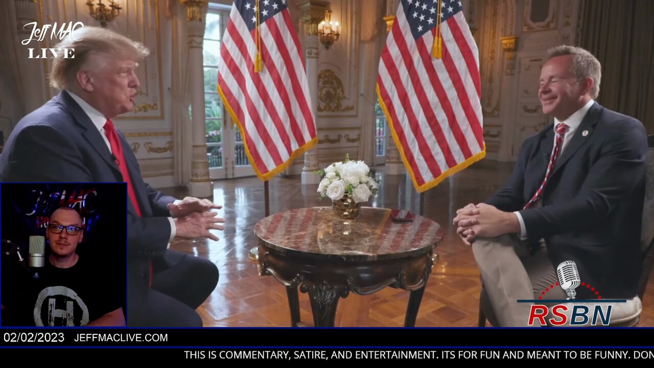 LIVE: RSBN Interview with President Donald J. Trump From Mar-a-Lago