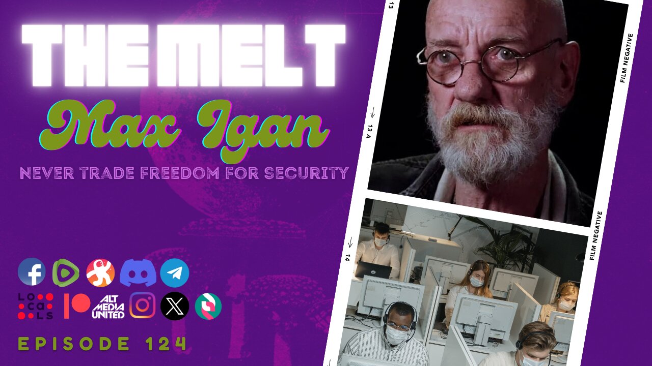 The Melt Episode 124- Max Igan | Never Trade Liberty for Security (FREE FIRST HOUR)