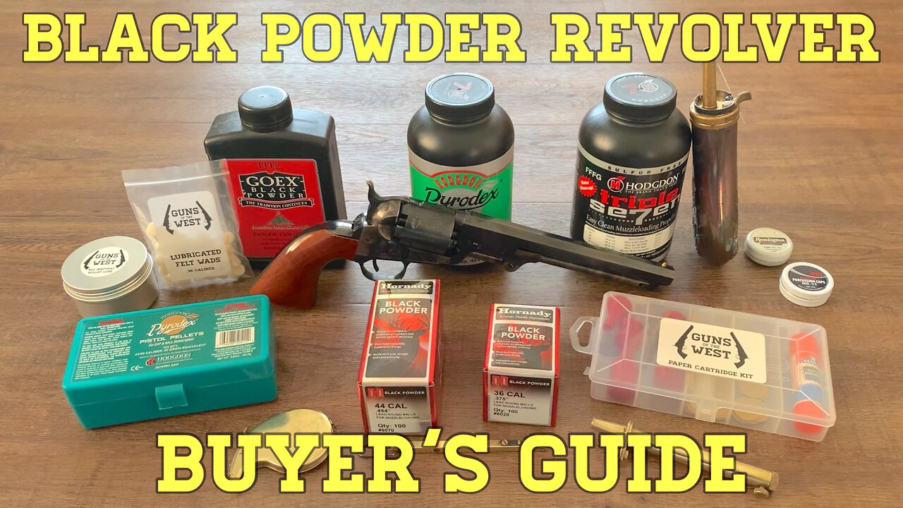 Black Powder Revolver Buyer’s Guide