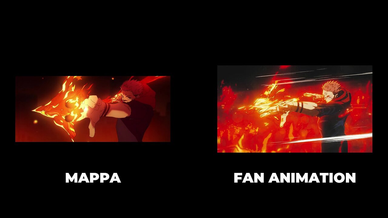 Jujutsu Kaisen | Mappa vs Fan Animation | Sukuna's Fuga