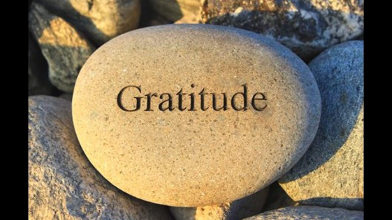 Gratitude — Eucharistia is Essential