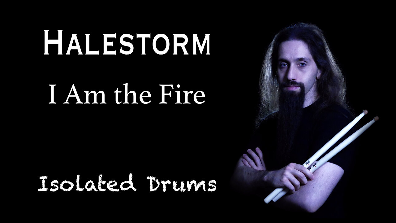 Halestorm - I Am the Fire | Isolated Drums | Panos Geo