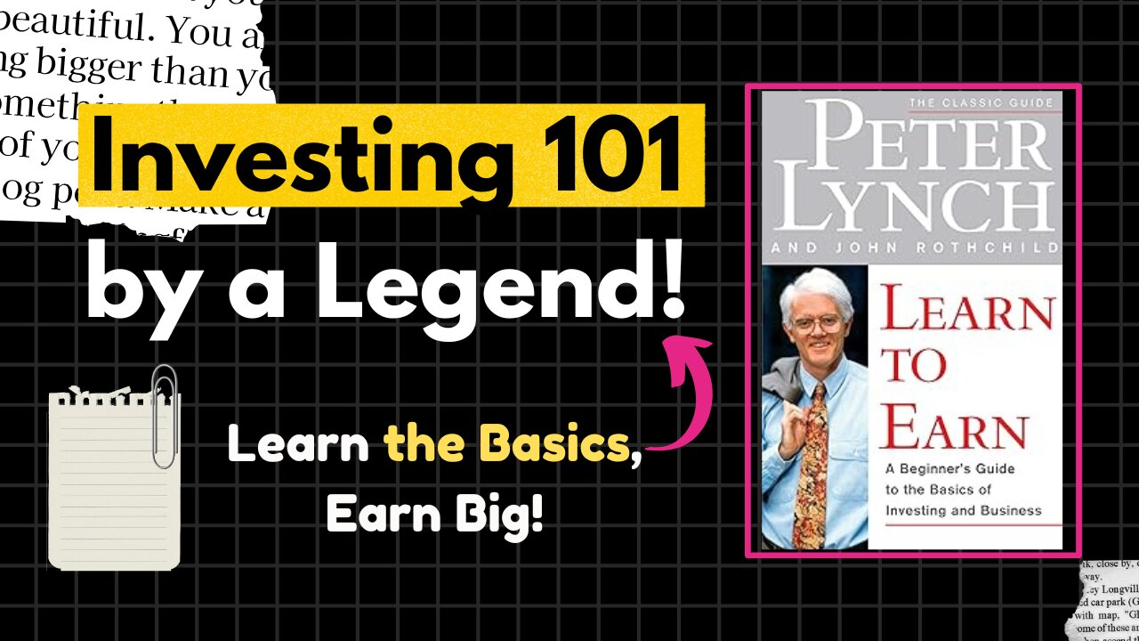 Learn to Earn: Investing Basics with Peter Lynch (Audiobook)