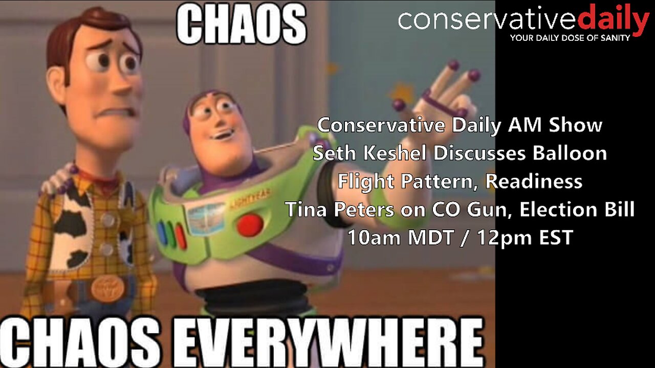 Seth Keshel Discusses Balloon Flight Pattern, Readiness Tina Peters on CO Gun, Election Bill