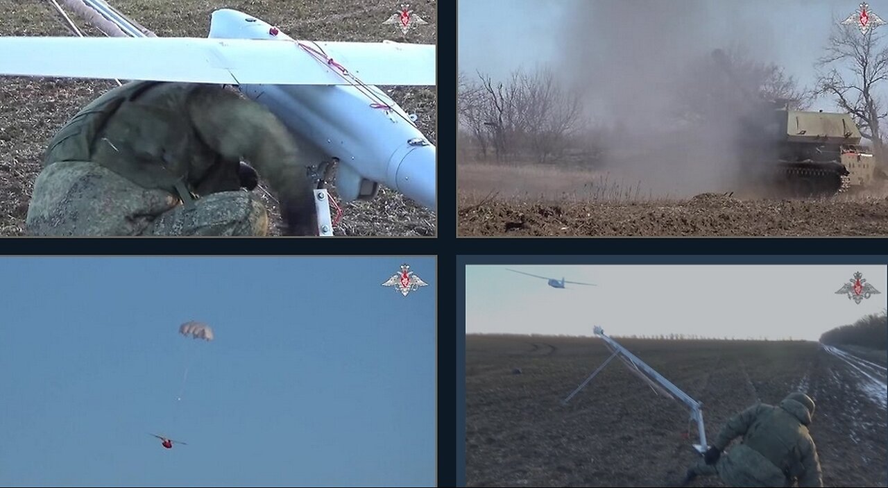 Orlan-10 UAVs assist Southern MD Akatsiya system crews in launching precise strikes