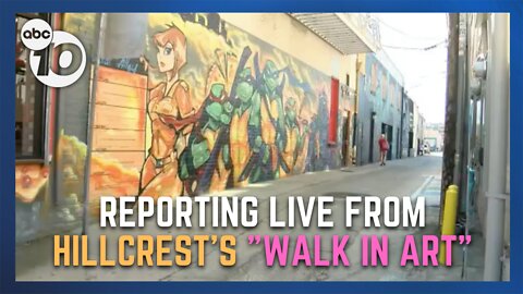 Walk in A.R.T event in Hillcrest
