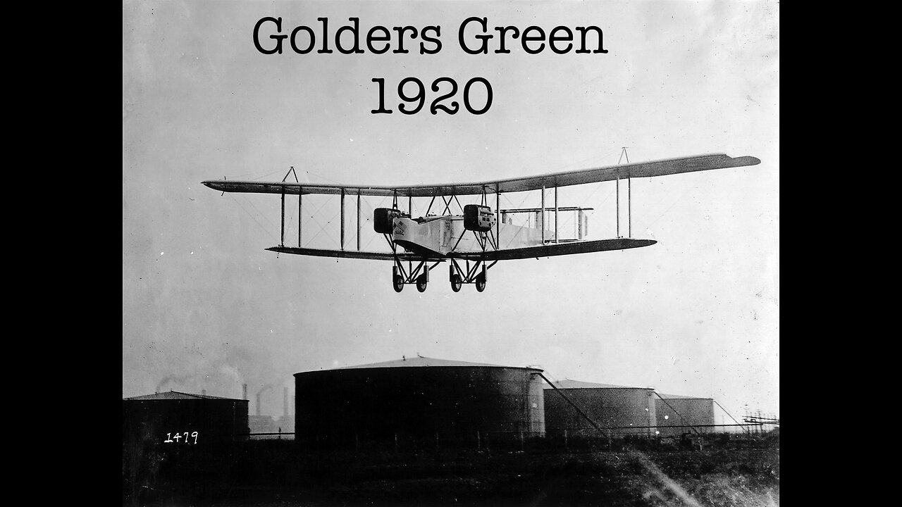 Golders Green Plane Crash 1920