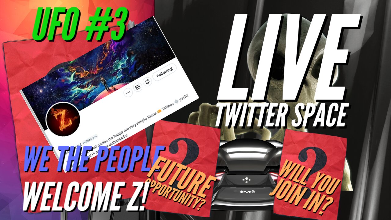 Live Stream with Z - UFO Shot Down #3 - TUNE IN! Link in description below!